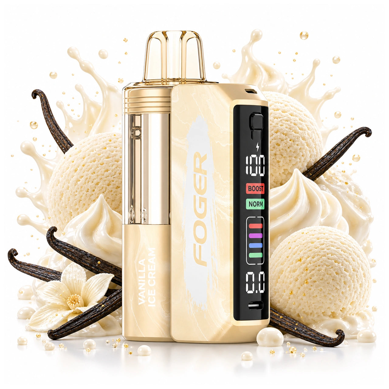 Vanilla Ice Cream - Foger Switch Pro 30K - Battery + Pod