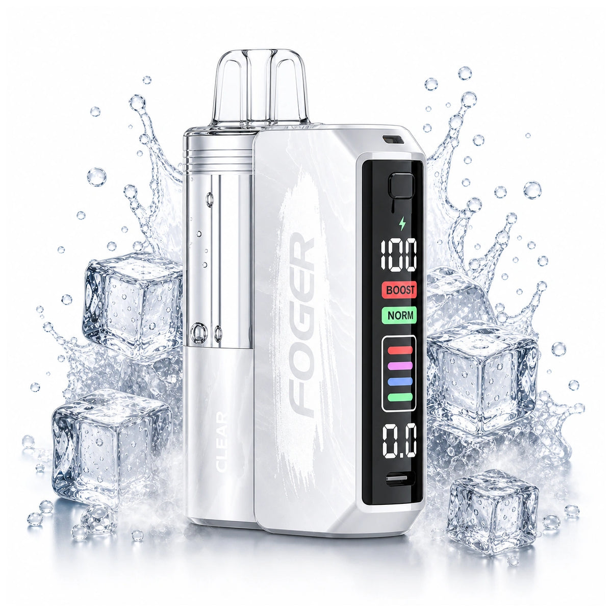 Clear - Foger Switch Pro 30K - Battery + Pod