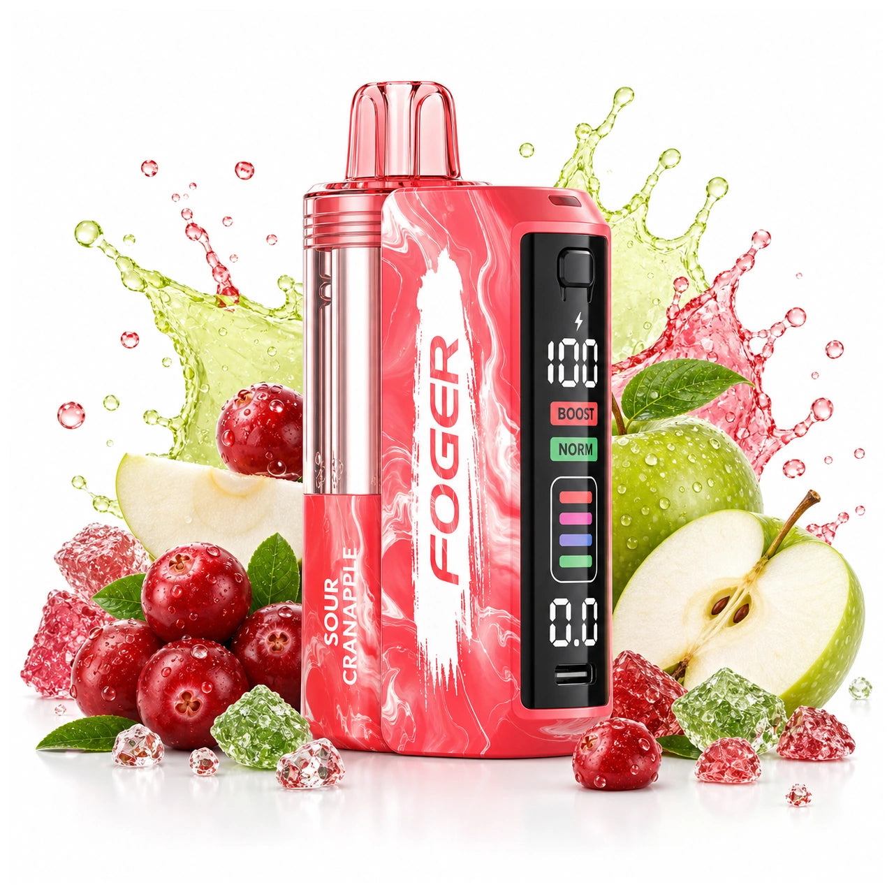 Sour Cranapple - Foger Switch Pro 30K - Battery + Pod