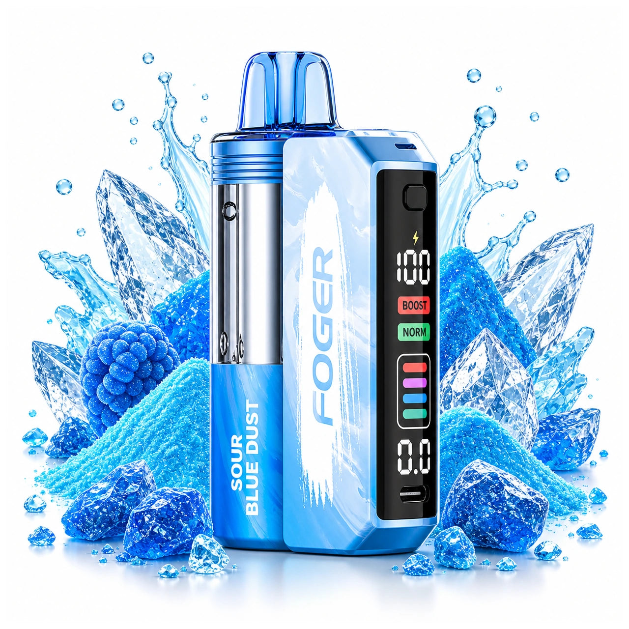 Sour Blue Dust - Foger Switch Pro 30K - Battery + Pod