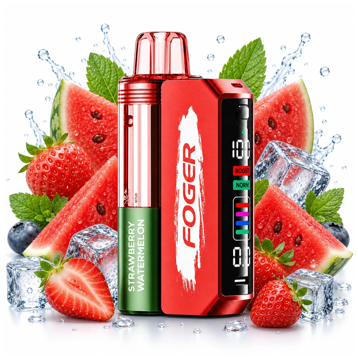Strawberry Watermelon - Foger Switch Pro 30K - Battery + Pod