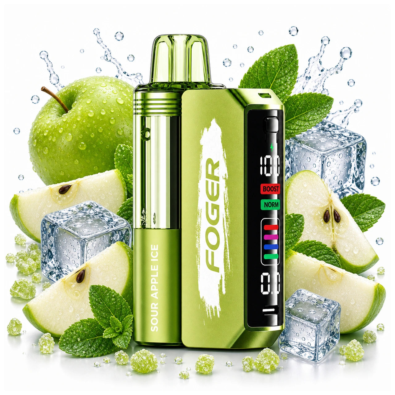 Sour Apple Ice - Foger Switch Pro 30K - Battery + Pod