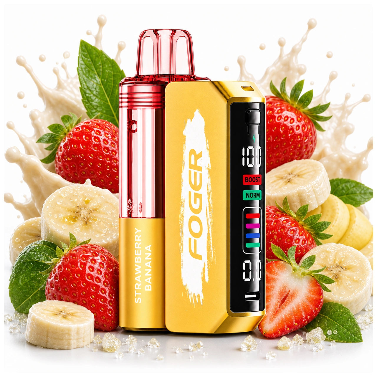 Strawberry Banana - Foger Switch Pro 30K - Battery + Pod