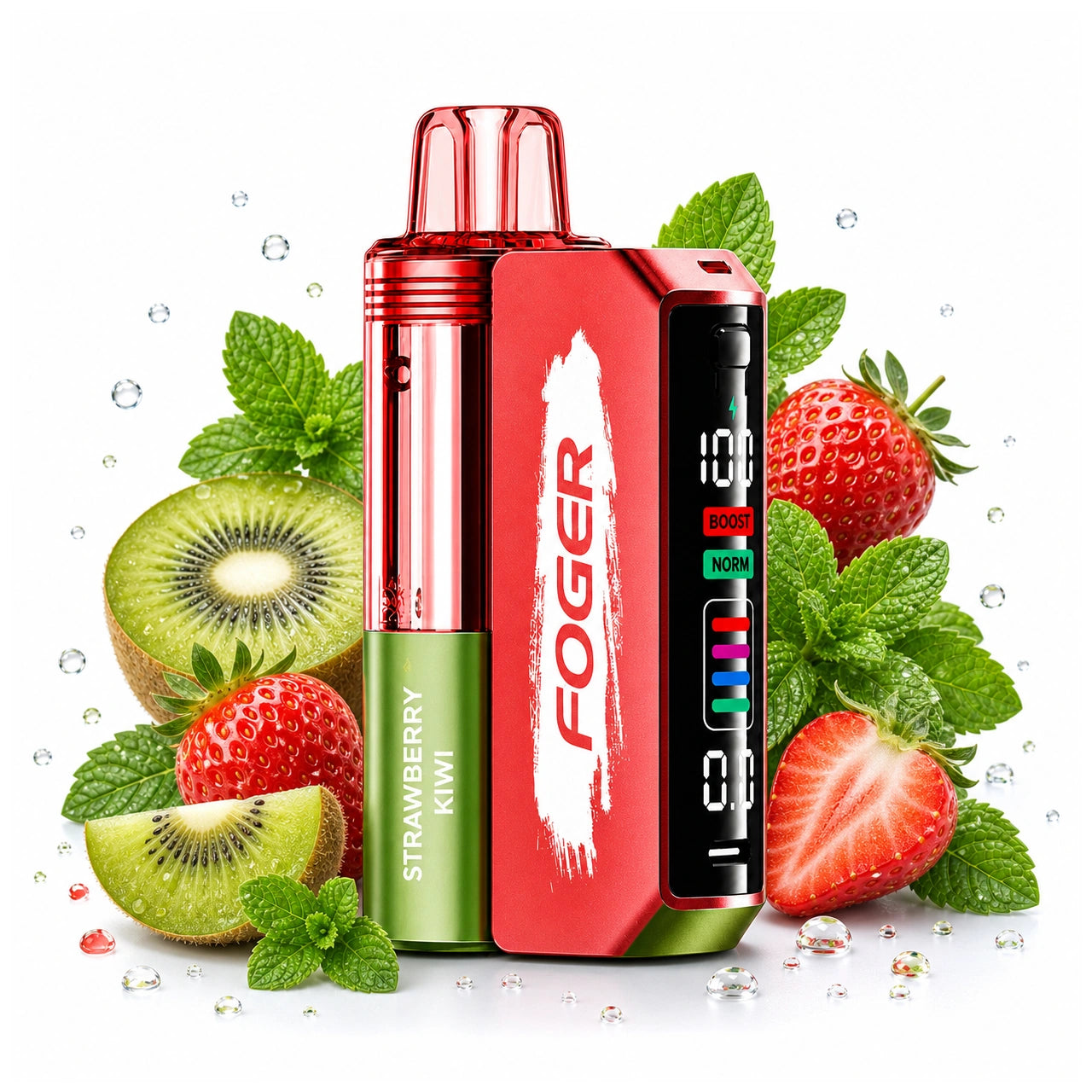 Strawberry Kiwi - Foger Switch Pro 30K - Battery + Pod