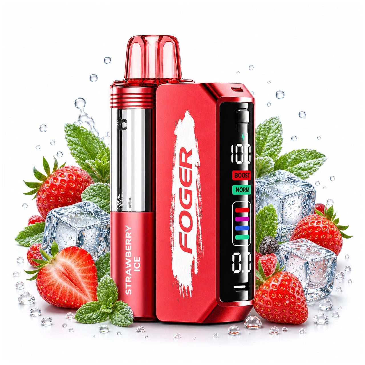 Strawberry Ice - Foger Switch Pro 30K - Battery + Pod