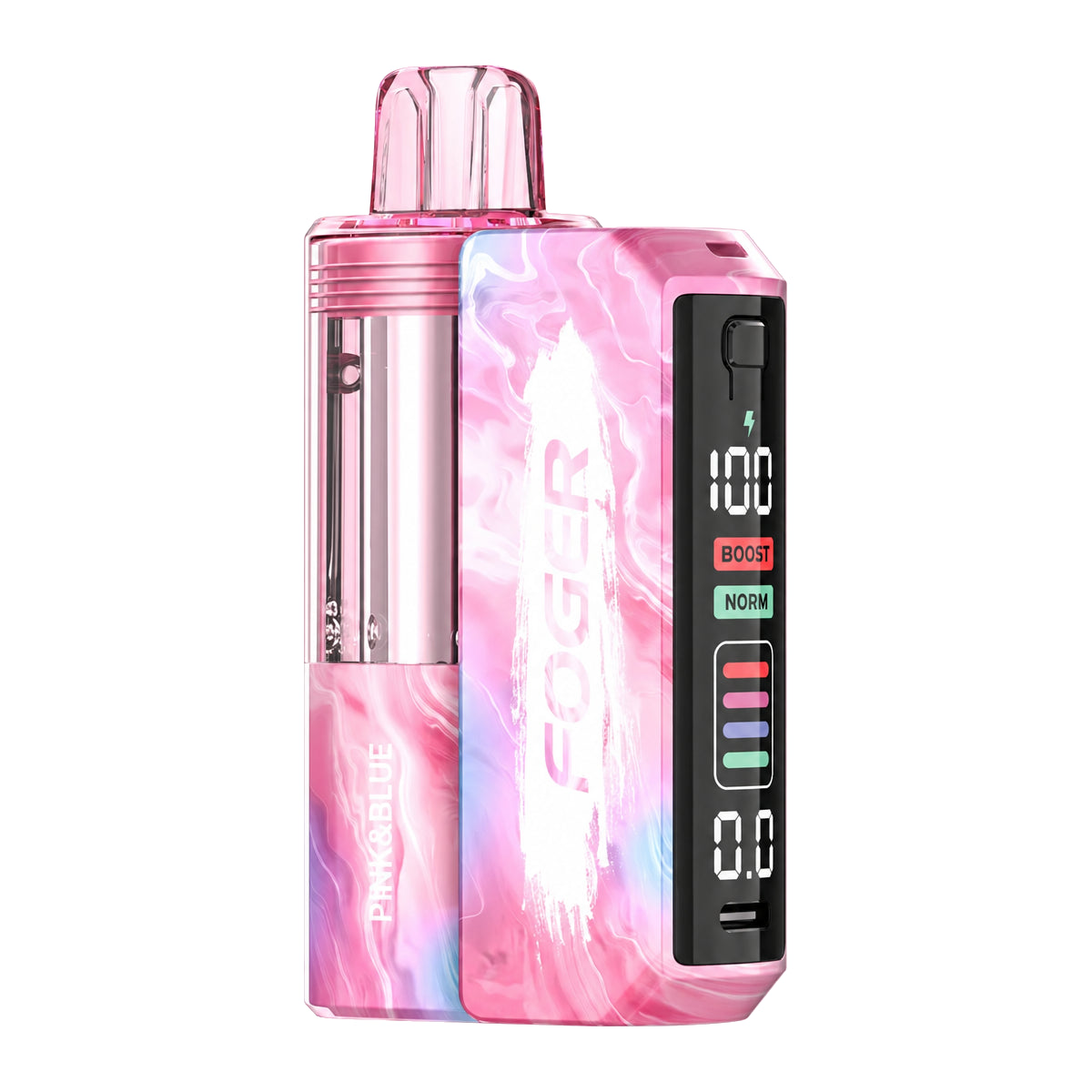 Pink & Blue - Foger Switch Pro 30K - Battery + Pod