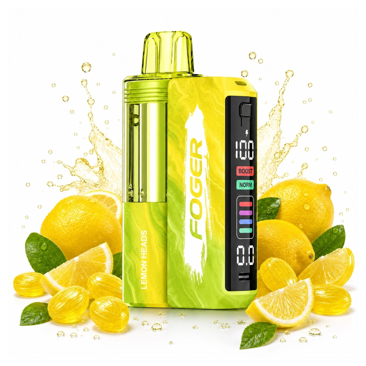 Lemon Heads - Foger Switch Pro 30K - Battery + Pod